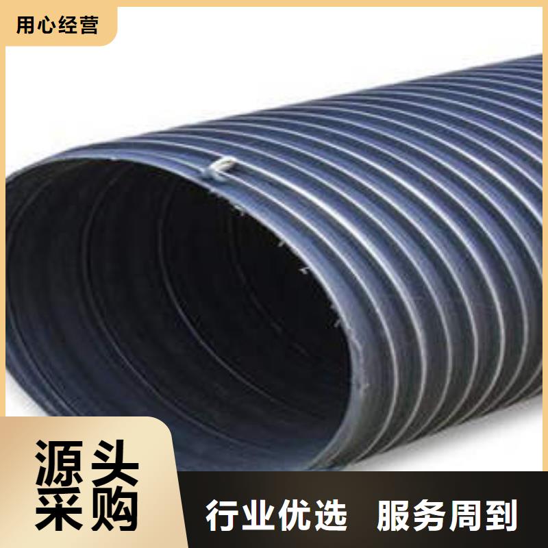【PE塑钢缠绕管_HDPE硅芯管实力大厂家】