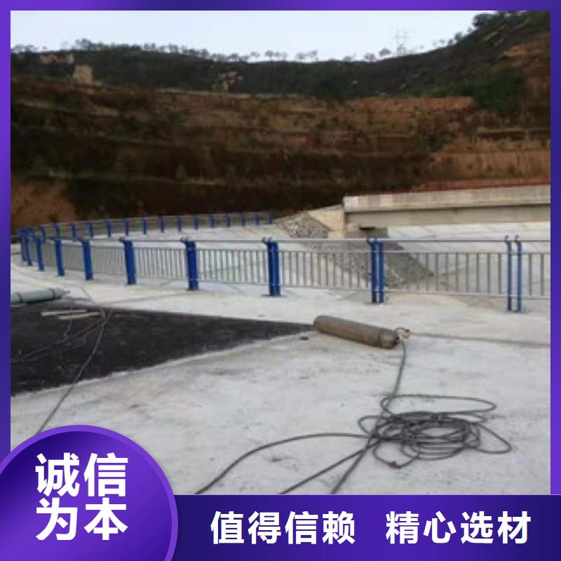 不锈钢复合管防撞桥梁护栏安装快捷