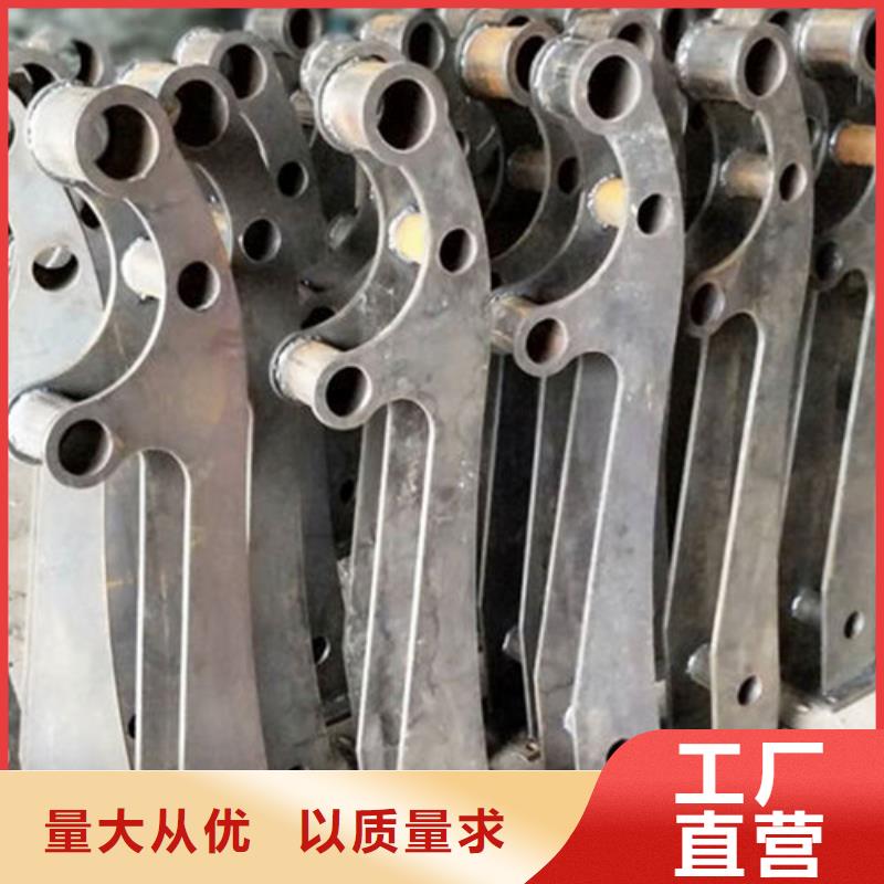 不锈钢复合管护栏桥梁防撞护栏设备齐全支持定制