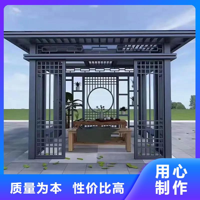 铝代木古建美人靠施工