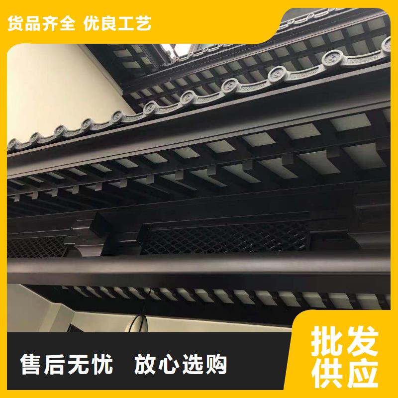 铝合金铝代木古建施工