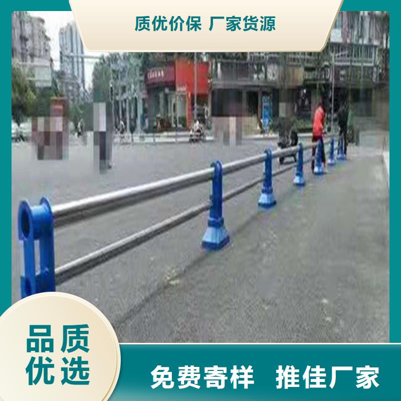灯光河道防撞护栏表面光滑耐磨损
