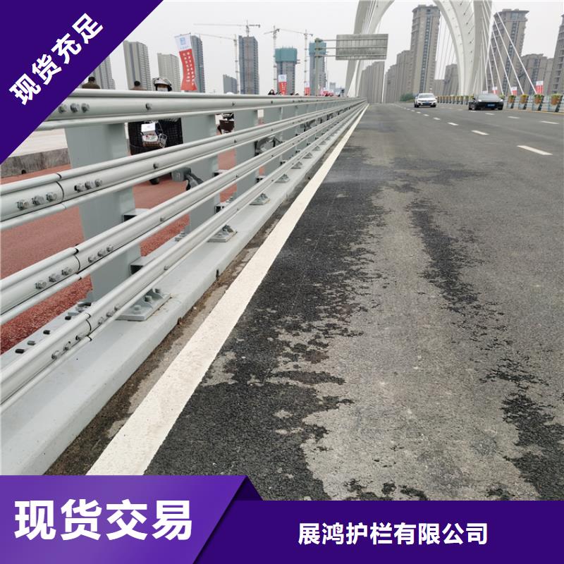 椭圆管喷塑桥梁护栏防护性能好