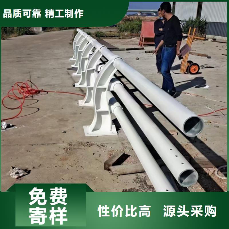 热镀锌桥梁护栏不锈钢复合管厂家工程施工案例