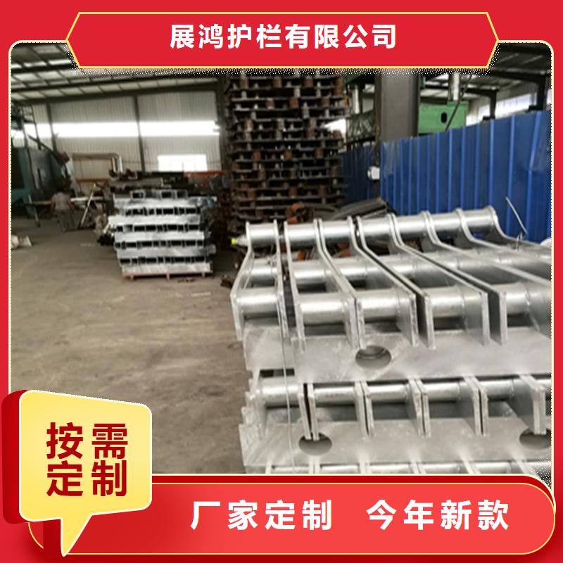 热镀锌喷涂护栏立柱结实可靠经久耐用