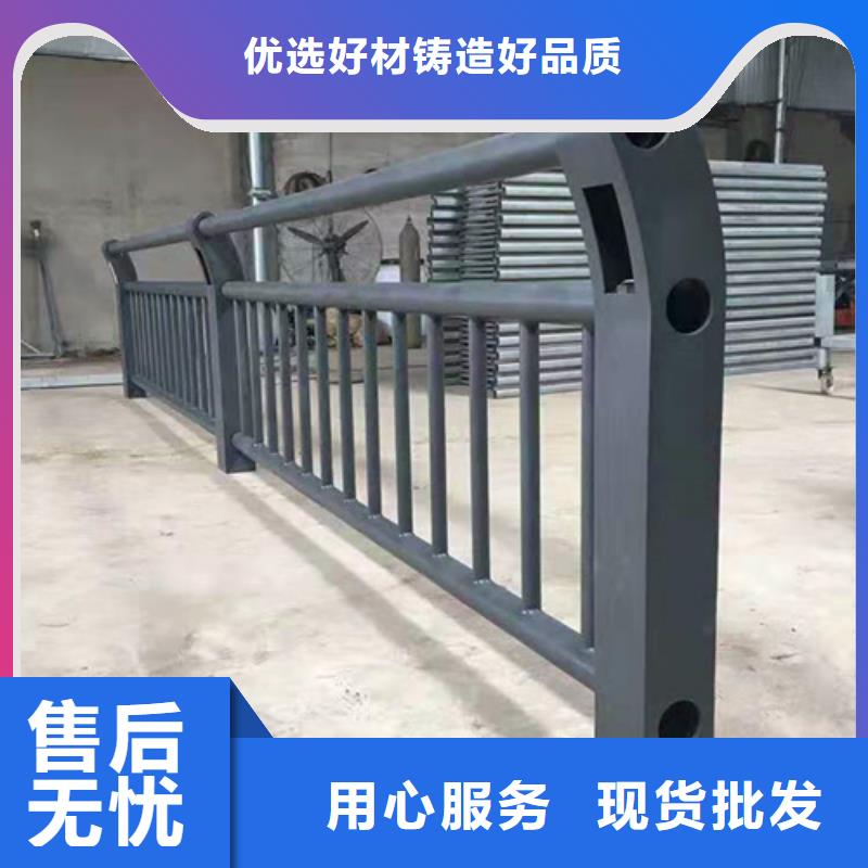 不锈钢桥梁防撞护栏河道景观灯光护栏-【人行道栏杆】专业按需定制