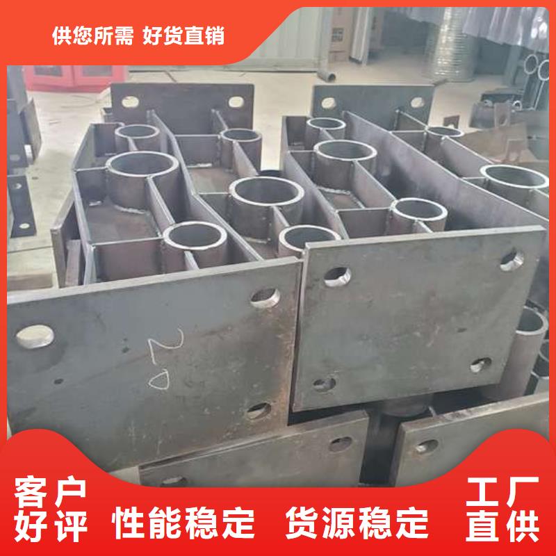不锈钢复合管人行道护栏-不锈钢复合管人行道护栏实体厂家