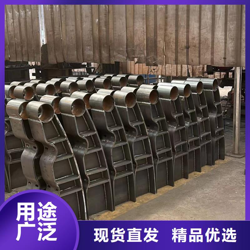 有现货的防撞钢护栏实体厂家