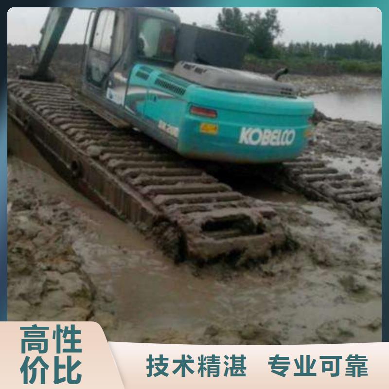 【水陆挖掘机水上两用挖掘机出租技术成熟】