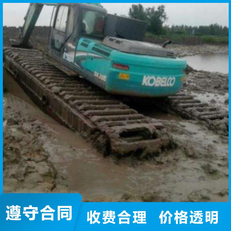 大型水上挖机出租水挖租赁