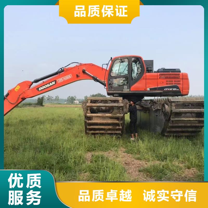 诚信经营水上浮箱式挖机租赁厂家