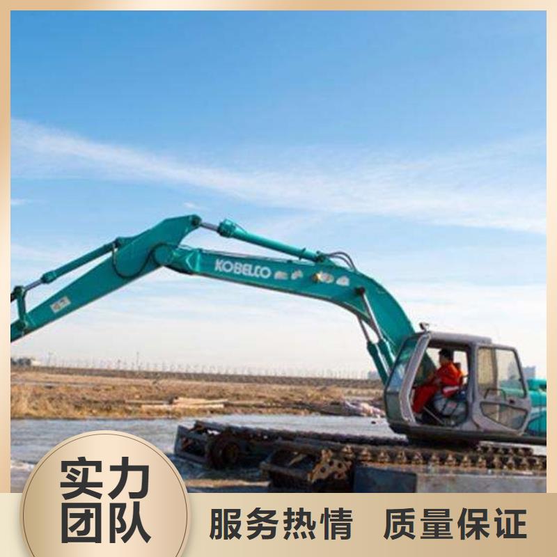 水上船挖机水陆挖掘机出租
