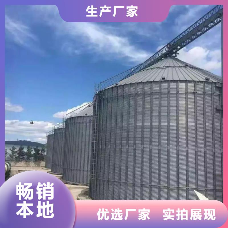 定制1000吨玉米镀锌粮食钢板仓厂家