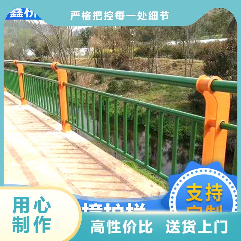 仿石河道铁艺护栏栏杆按需加工生产