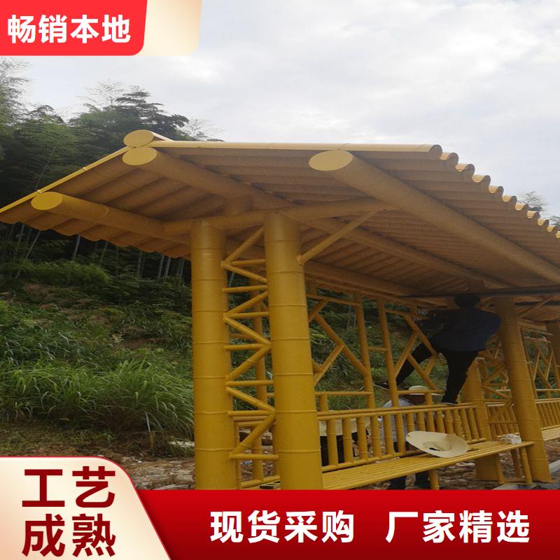 仿古太阳能智能候车亭信赖