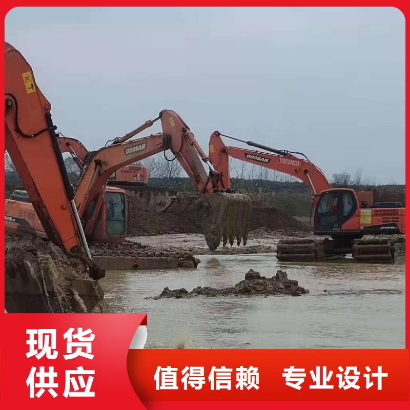 虾塘清理挖掘机出租现货直供