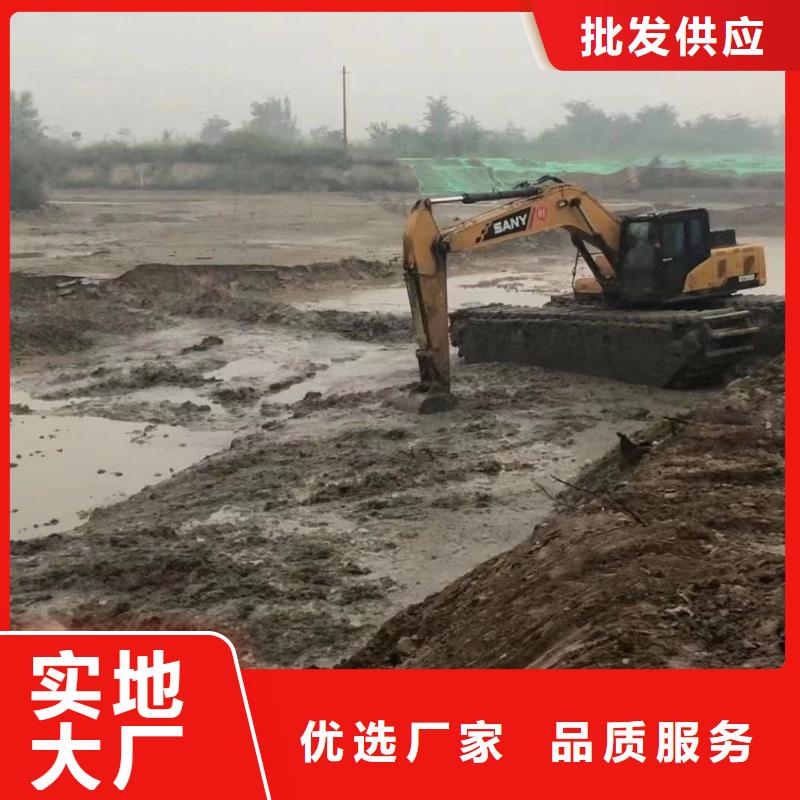 质量合格的河道清淤挖掘机出租厂家