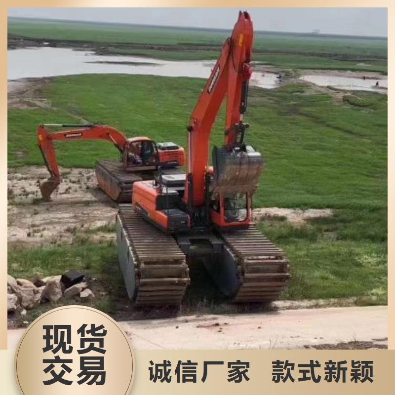 虾塘开发挖掘机租赁厂家直售