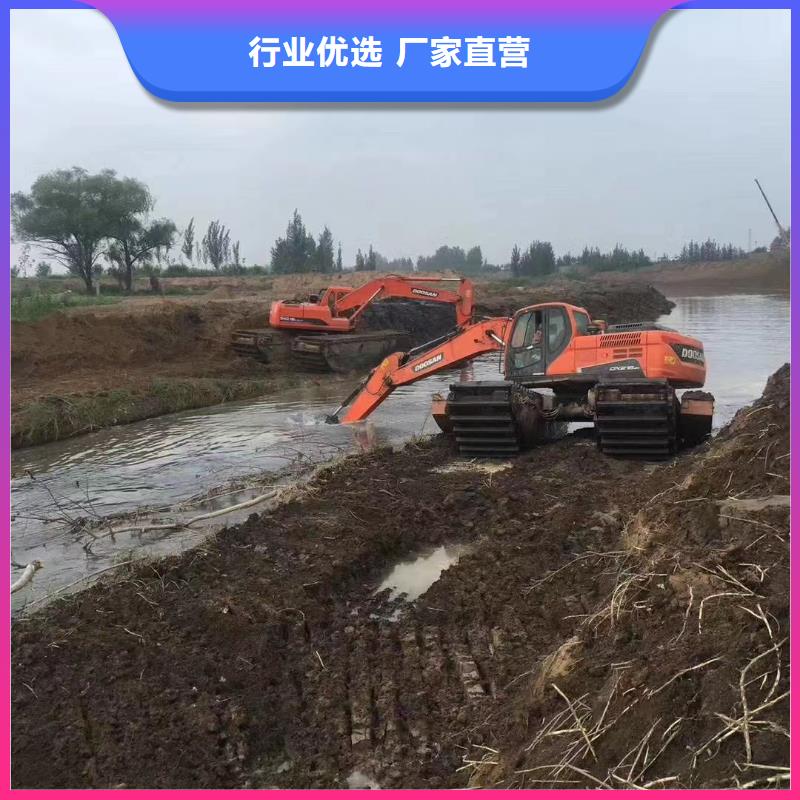 性价比高的虾塘清理挖掘机租赁厂家