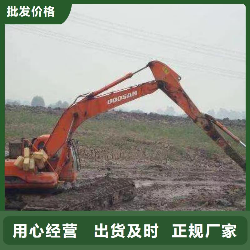 性价比高的虾塘清理挖掘机租赁厂家