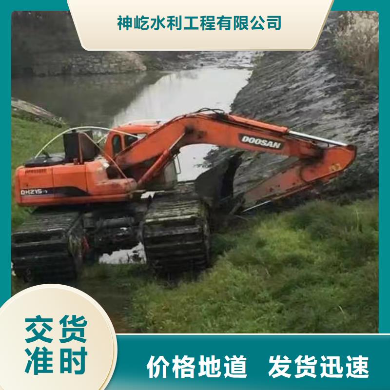 水路挖掘机出租性价比高