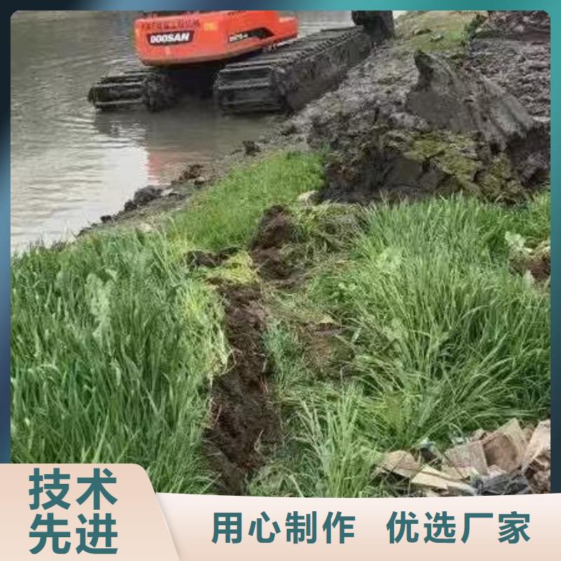 鱼塘清理挖掘机出租全国配送