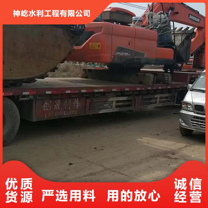性价比高的虾塘清理挖掘机租赁厂家