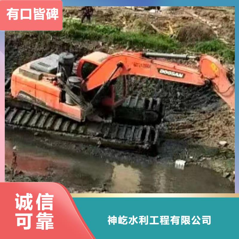 蟹塘清理挖掘机出租定制价格