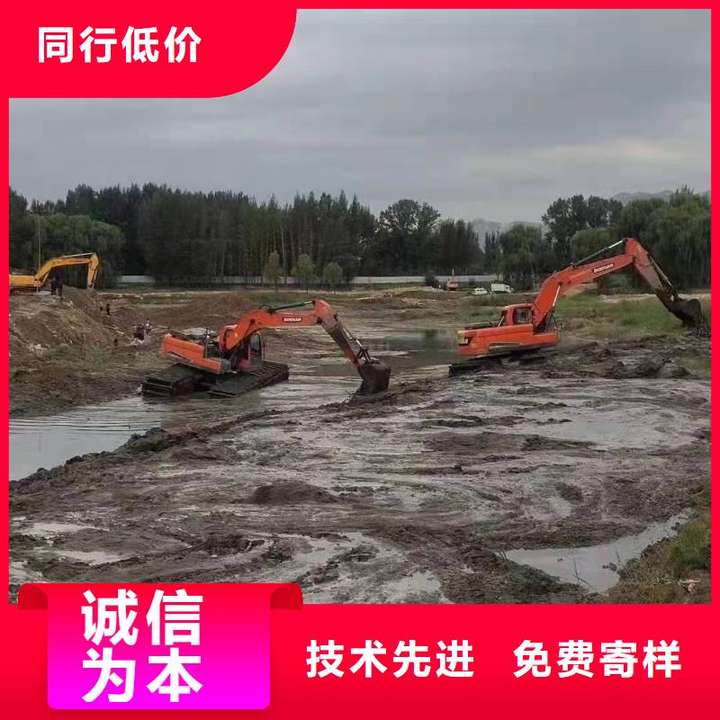 水上挖掘机出租河道清淤设备租赁源头厂家量大价优
