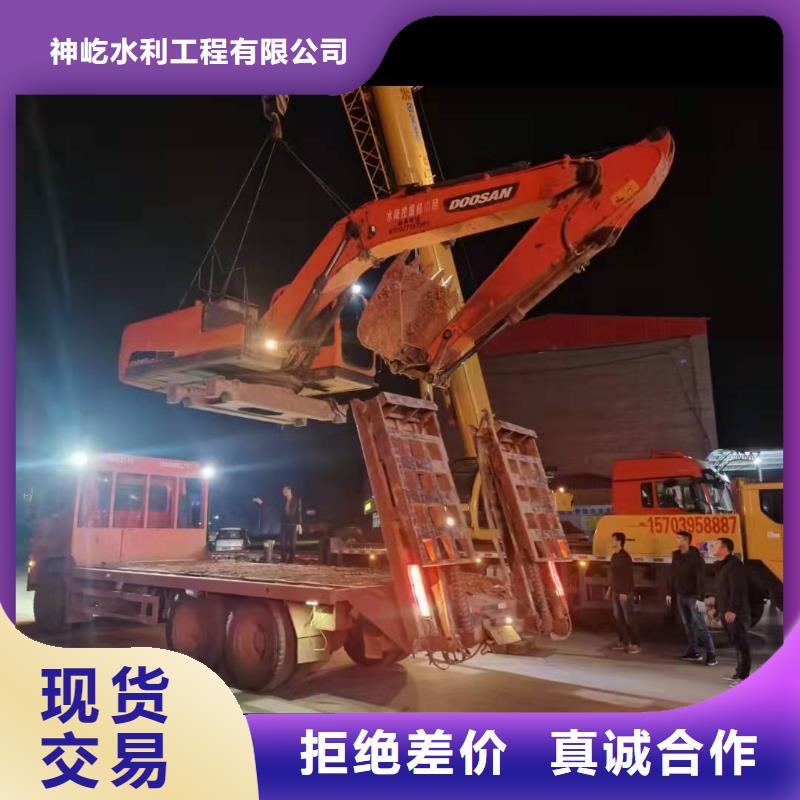 水上挖掘机出租 水陆两用挖掘机租赁供您所需