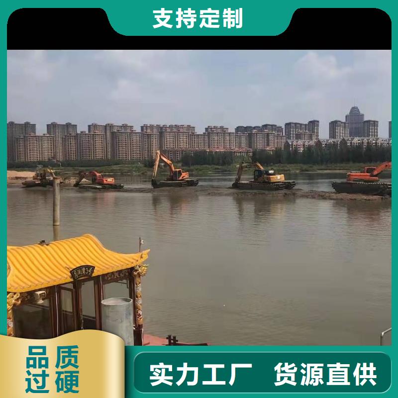 水上挖机出租水下挖掘机出租现货实拍