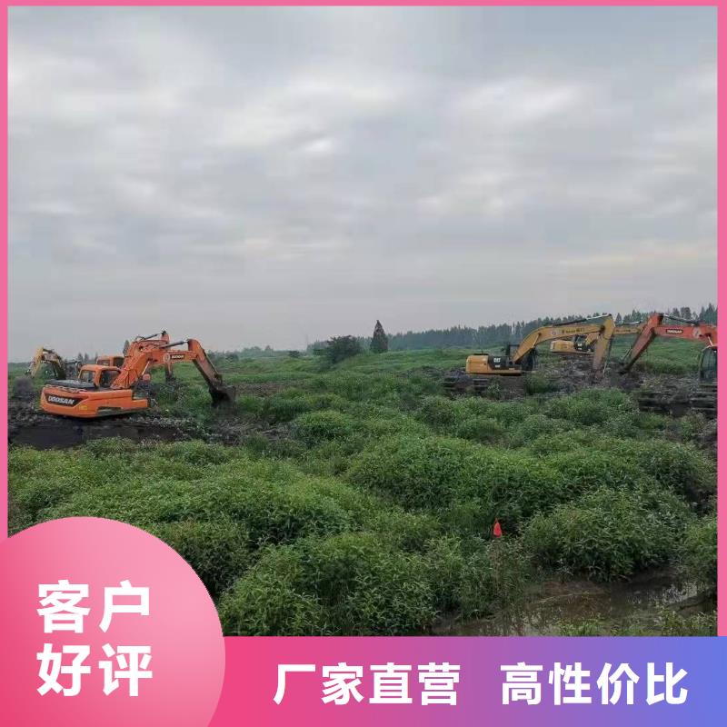 水上挖机出租 水上船挖租赁品质服务