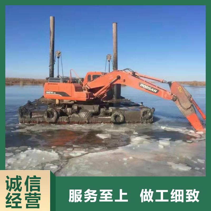 有现货的水上钩机出租租赁供应商