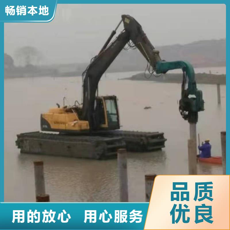 水下挖机租赁验货合格