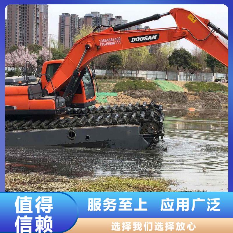 水上挖机出租水上船挖租赁支持定制
