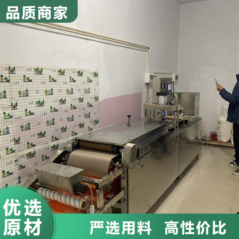 液压单饼机来厂考察