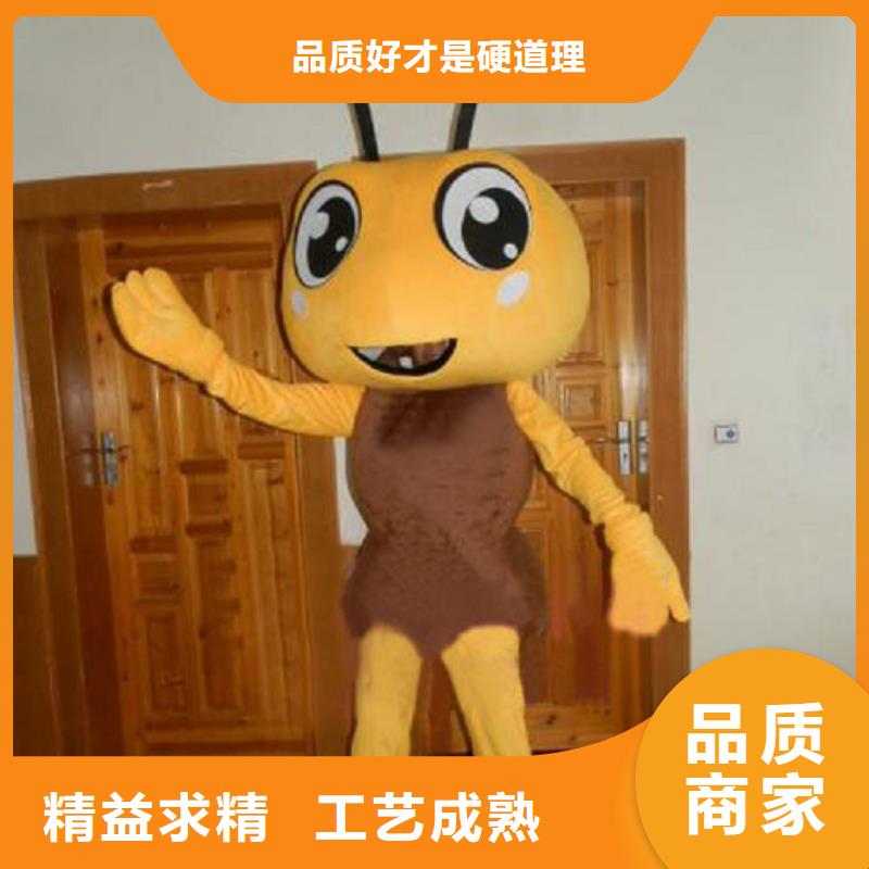 手工人偶服装定制厂家,套头玩偶服质地良