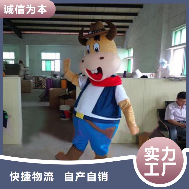 卡通行走人偶服装定制厂家,毛绒玩偶花色多