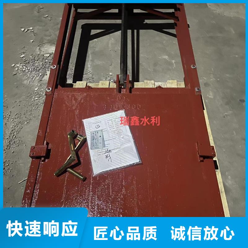 平面拱形闸门-双向拦水铸铁闸门自动化
