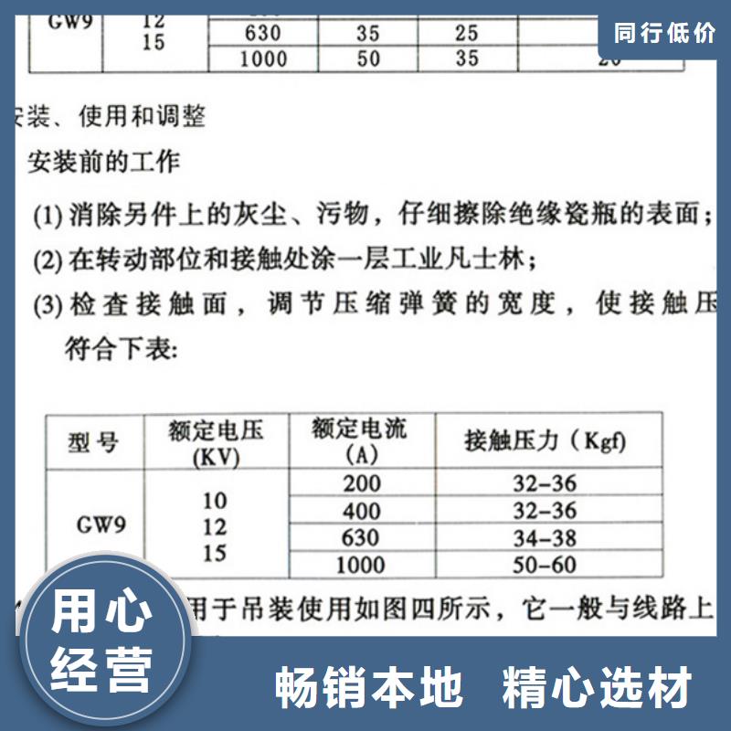 【隔离开关】HGW9-15KV/630