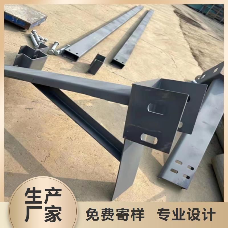 中央分隔带波形梁钢护栏直营