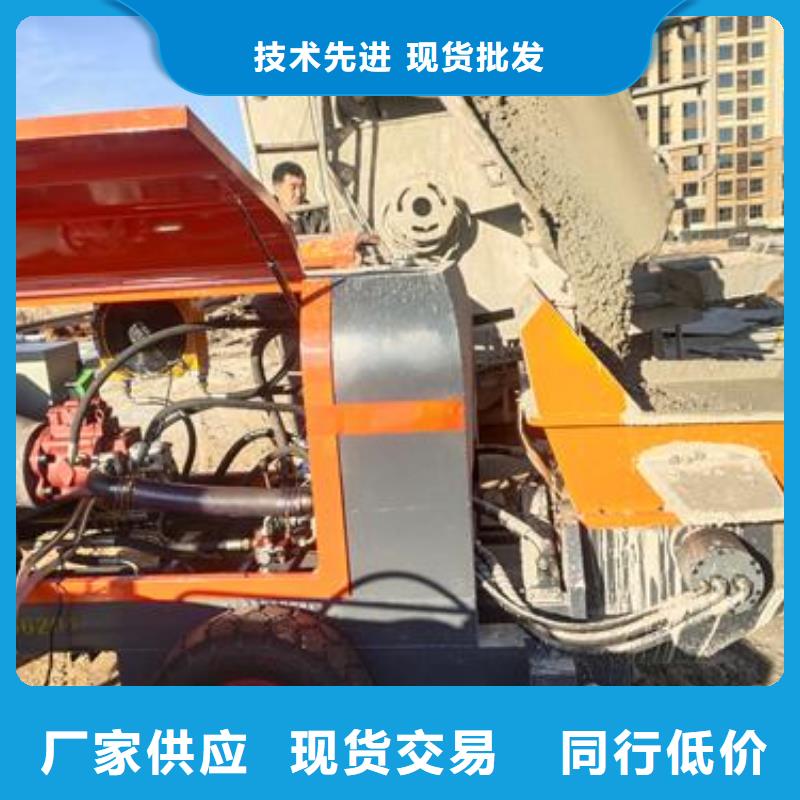 二次构造柱泵小型混凝土输送泵保障产品质量