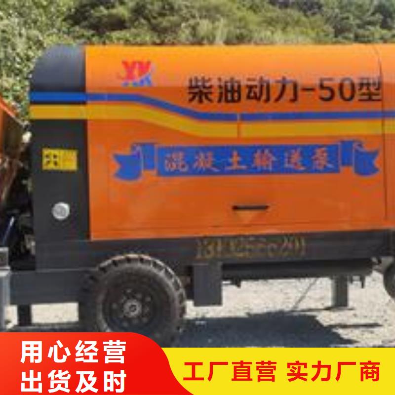 小型混凝土输送泵