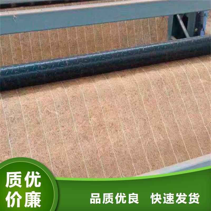 植物生态防护毯-加筋抗冲生物毯-椰丝固土毯