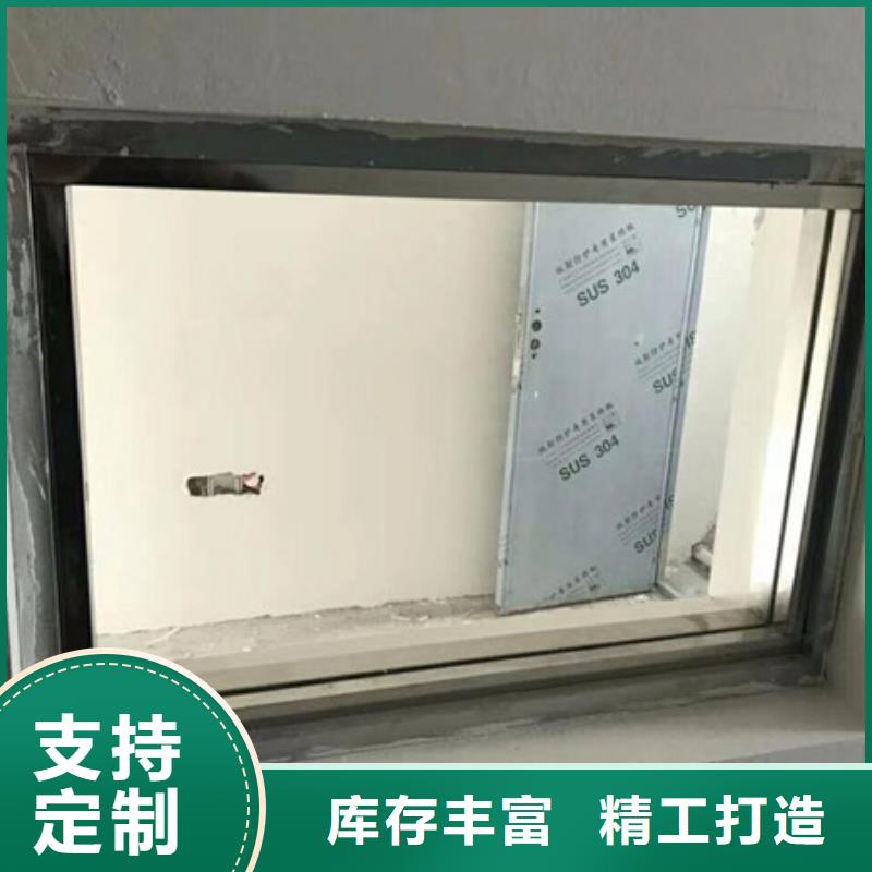手动单开铅门上门安装