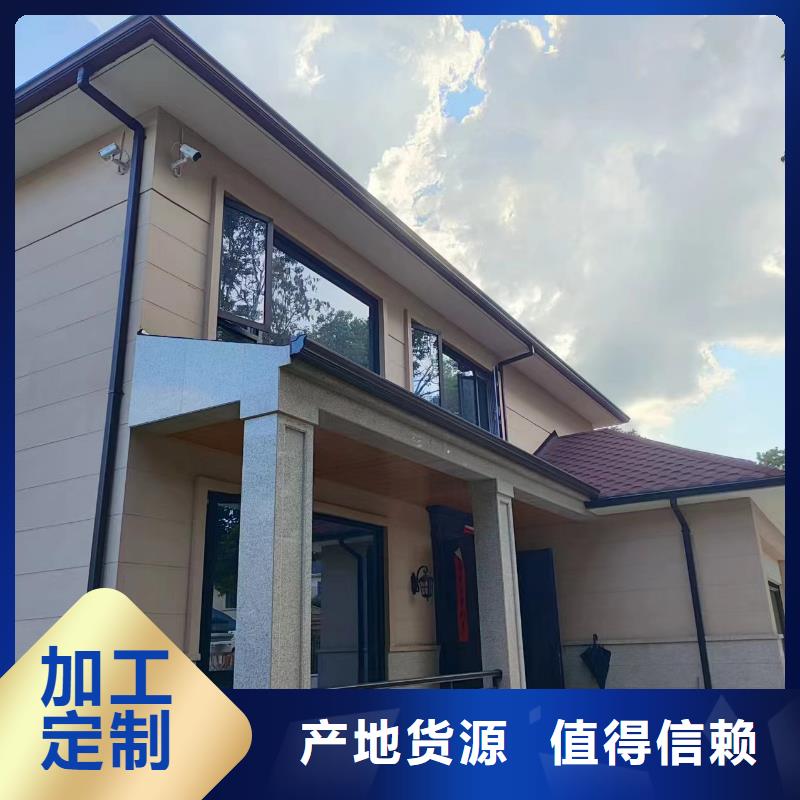 白灰色彩钢雨水管制造厂家