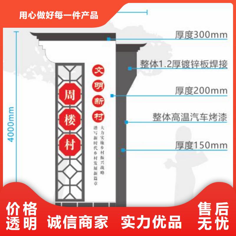 烤漆美丽乡村标牌生产基地