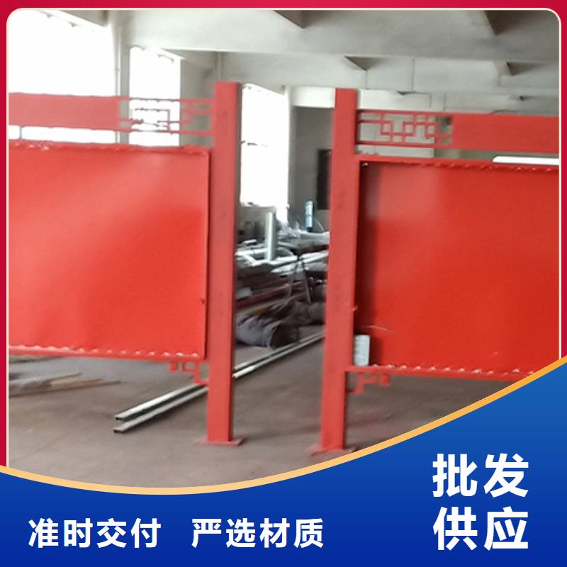 景区发光宣传栏灯箱价格行情
