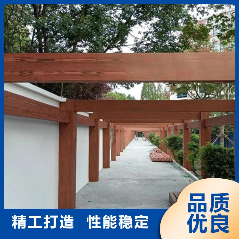 仿木纹漆源头工厂#铁艺花架#仿古建筑#凉亭廊架