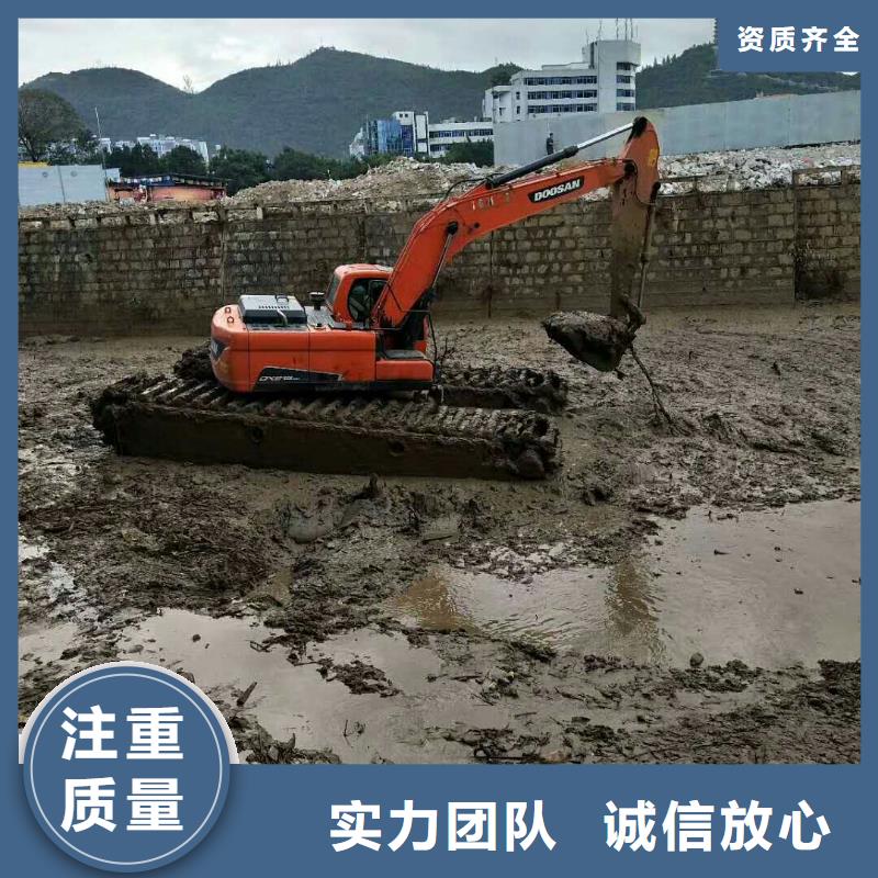 浮船挖机租赁价格行情